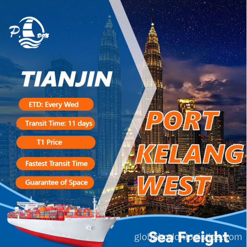 Sea Freight from Tianjin to Port Kelang West